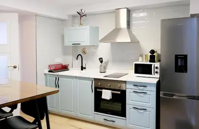 Una cocina o zona de cocina en Lonja del Ribacillo, Casa Rural