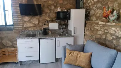 Una cocina o zona de cocina en La Bodega