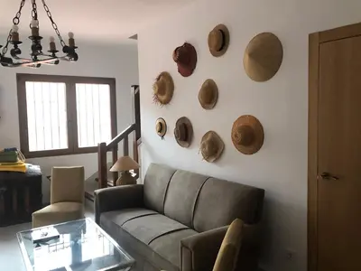 Zona de estar de La casita