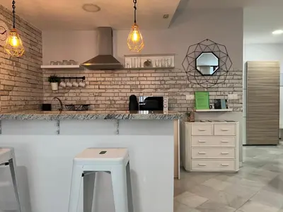 Una cocina o zona de cocina en Urban Loft Córdoba
