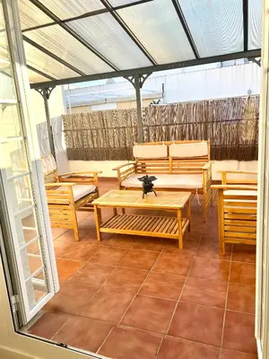 Un balcón o terraza de El patio de Cruz Conde