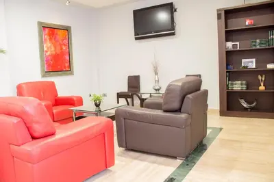 Zona de estar de Hotel Carmen