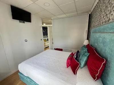 Cama o camas de una habitación en GRAN CASTRAVINARIA