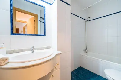 Un baño de Distinguido y Céntrico Apartamento en San Bernardo