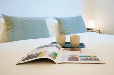 Cama o camas de una habitación en Urban Pulses Nervión