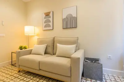 Zona de estar de Apartamento Anita's Place Cordoba