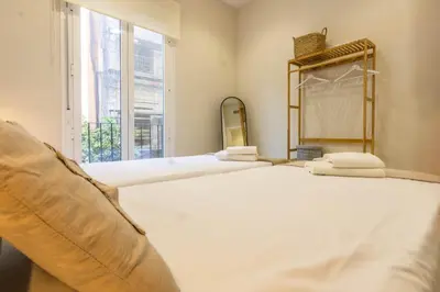 Cama o camas de una habitación en Apartamento Anita's Place Cordoba