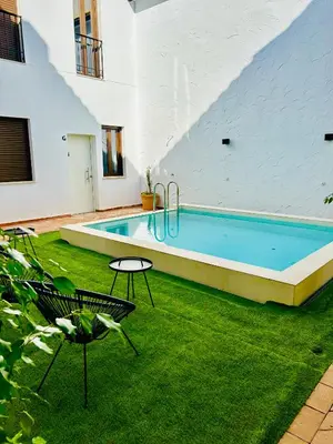 Piscina en o cerca de Coqueto apartamento céntrico con piscina