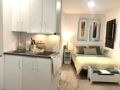 Una cocina o zona de cocina en Espiral Abades