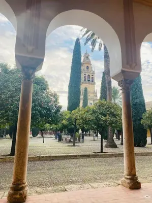 Jardín al aire libre en Espiral Abades