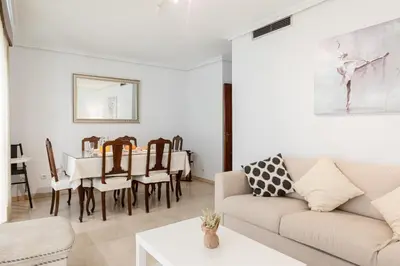 Zona de estar de Green- Apartments Las Setas