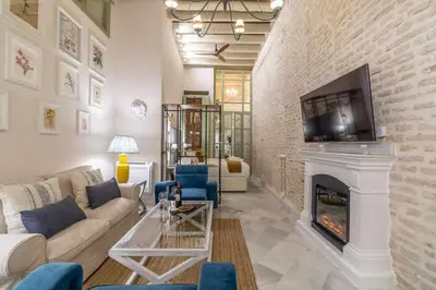 Zona de estar de Judería de Sevilla II - Luxury Apartments