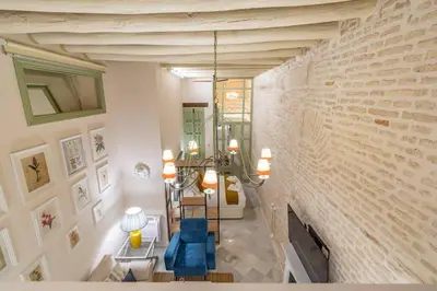 Zona de estar de Judería de Sevilla II - Luxury Apartments