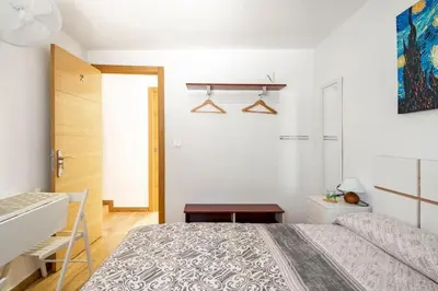 Cama o camas de una habitación en El Remanso