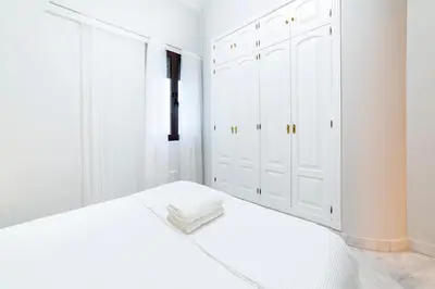Cama o camas de una habitación en Alohamundi Santa María