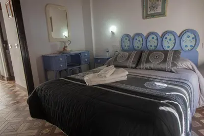Cama o camas de una habitación en Casa Aveda ( En la Roca)