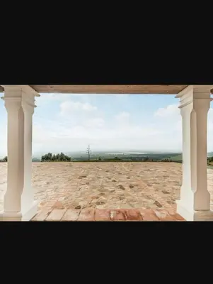 Paisaje cerca de esta villa