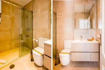 Un baño de Beautiful Penthouse with terrace - San Luis - 2Bdr