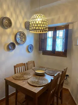 Plano de Acogedora Casa Rural en Olvera La Morada