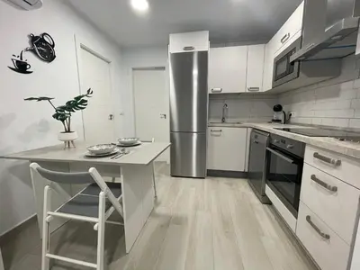 Una cocina o zona de cocina en Apartamento Victoria