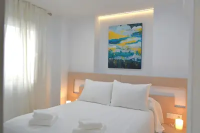 Cama o camas de una habitación en SunShine Centro de Córdoba