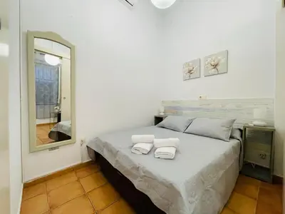 Cama o camas de una habitación en San Román. Céntrico y acogedor.