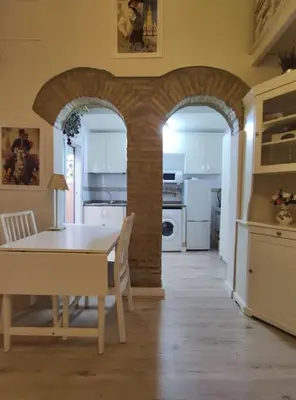 Una cocina o zona de cocina en Arte de la Seda II