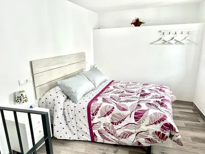 Cama o camas de una habitación en Bajo torreón