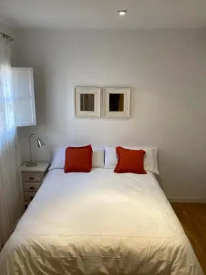 Cama o camas de una habitación en Cozy in Seville