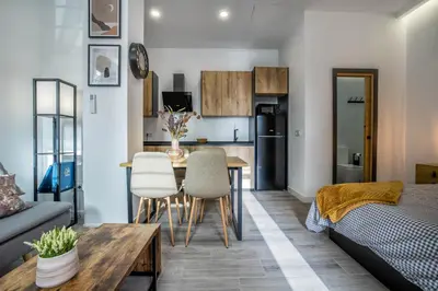 Una cocina o zona de cocina en Garesc Lofts