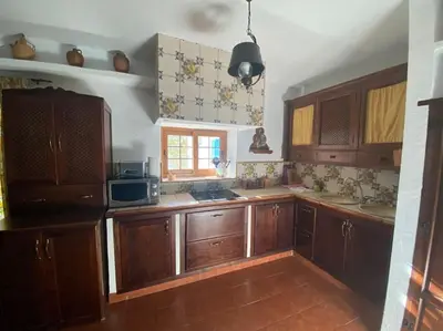 Una cocina o zona de cocina en Beautiful Traditional town house