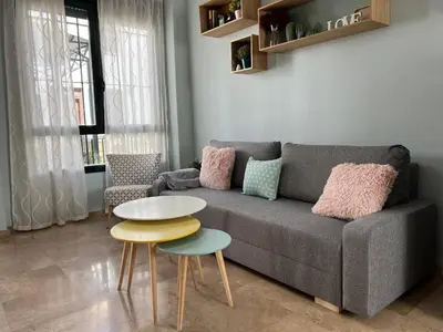 Zona de estar de Apartamento La Magdalena