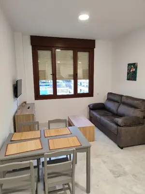 Zona de estar de FIBES Lux Sevilla Este.