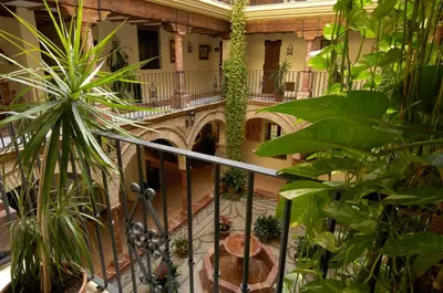 Jardín al aire libre en Finca Eslava