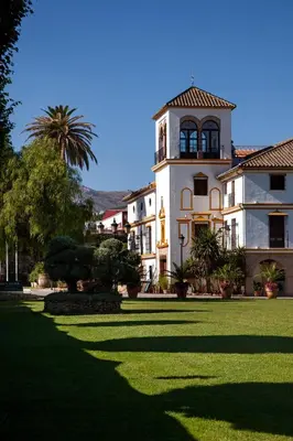 Jardín al aire libre en Finca Eslava