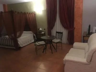 Zona de estar de Balcón de los Montes