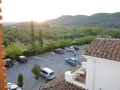 Vista general de una montaña o vista desde el hotel