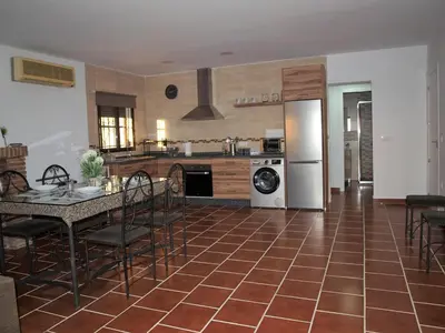 Una cocina o zona de cocina en CASA RURAL TRIGUEROS