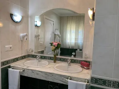 Un baño de La Sierra