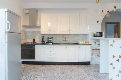 Una cocina o zona de cocina en Alojamiento Rural junto a Vía Verde Olvera