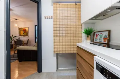 Una cocina o zona de cocina en Apartamento Garcia