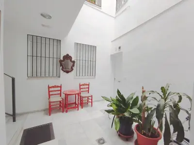 Zona de estar de Natural Suite Sevilla Center