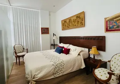 Cama o camas de una habitación en Estudio Vandelvira