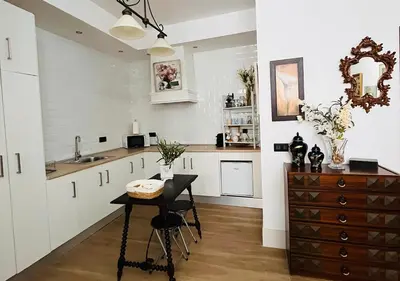 Una cocina o zona de cocina en Estudio Vandelvira