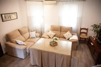 Zona de estar de Casa Rural La Palmera