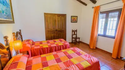 Cama o camas de una habitación en La Carrasca II Priego de Córdoba by Ruralidays