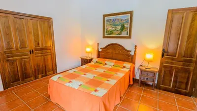 Cama o camas de una habitación en La Carrasca II Priego de Córdoba by Ruralidays