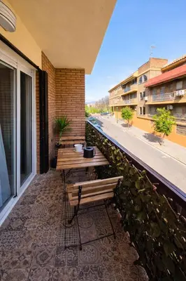 Un balcón o terraza de Albolafia junto Puente Romano