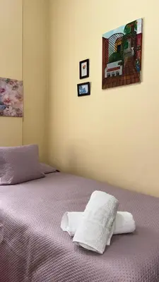 Cama o camas de una habitación en Apartamento El convento