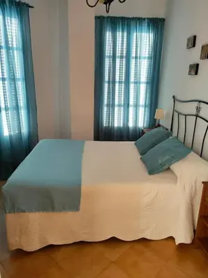 Cama o camas de una habitación en Apartamento Plaza de San Bernardo 4